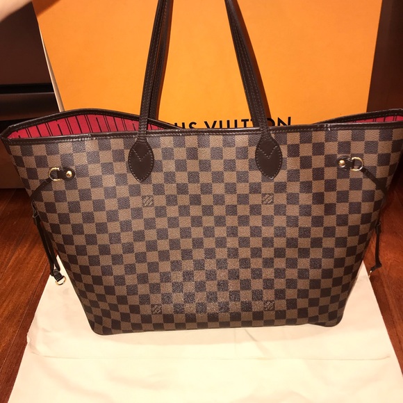 Authentic Louis Vuitton Neverfull Gm Damier Ebene